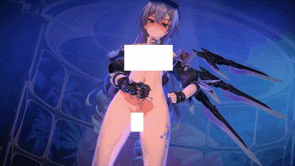【3D动画/无修正】MOMO 大佬 26.5 作品 No.070_[Silver Wolf]❤和銀狼共度良宵❤+差分【度盘/3G】